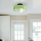 Modern Glass Ceiling Light with Sphere Design