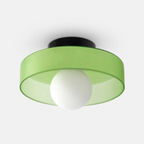 Modern Glass Ceiling Light with Sphere Design
