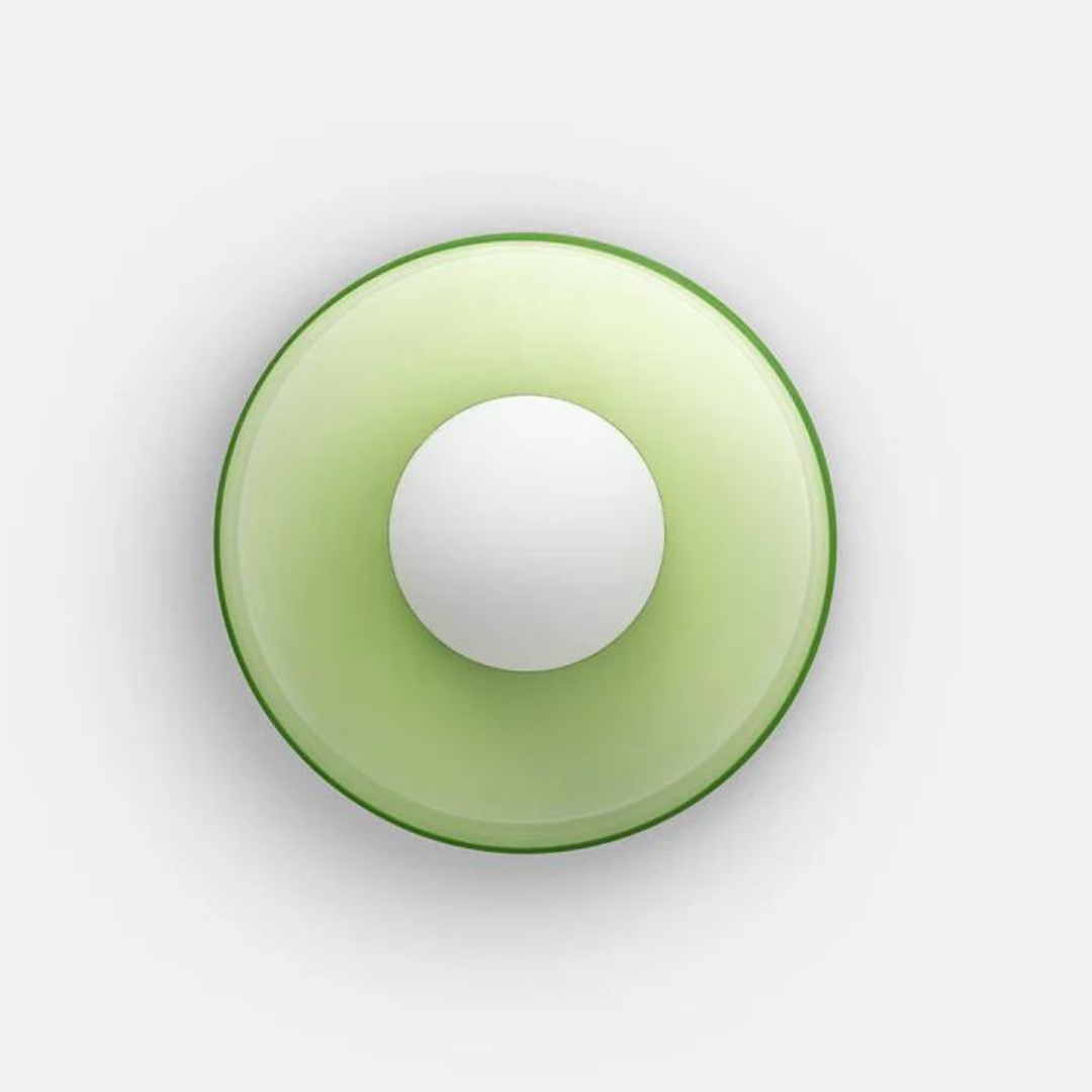 Modern Glass Ceiling Light with Sphere Design