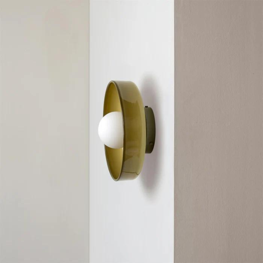 Modern Glass Ceiling Light with Sphere Design