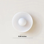 Modern Glass Ceiling Light with Sphere Design