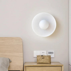 Modern Glass Ceiling Light with Sphere Design