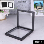 Floating Display Case with Magnetic Lock