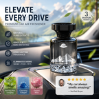 Car Air Freshener with Mountain Design - 110ml Long-Lasting