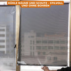 UV-Blocking Window Shade with Suction Cup Installation