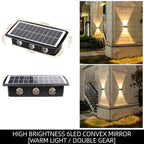Solar Wall Light with Motion Sensor – Automatic Outdoor Lighting