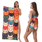 Beach Towel Backpack – 2-in-1 Convertible Design