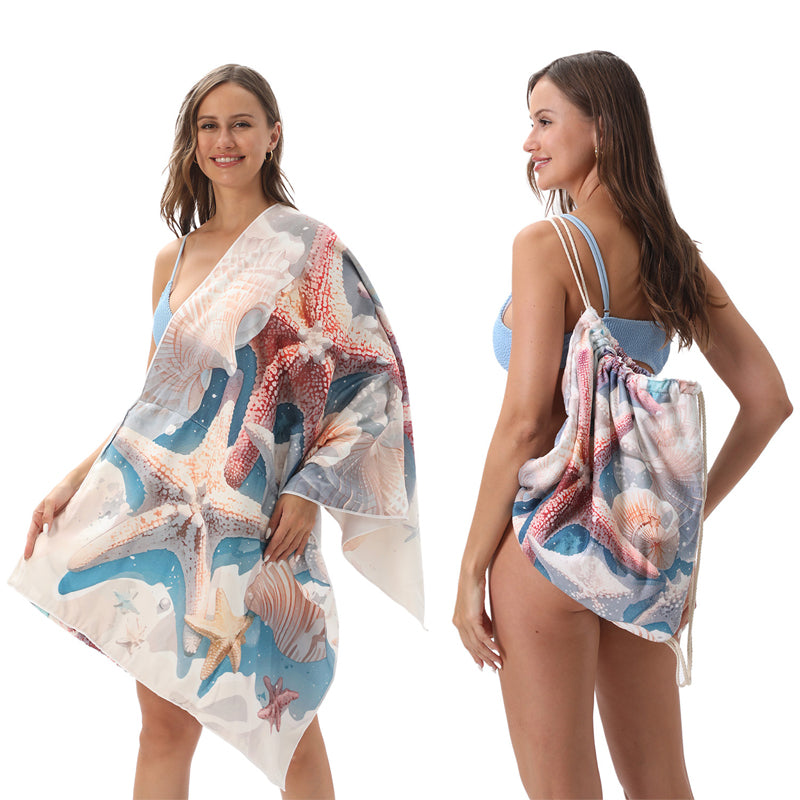 Beach Towel Backpack – 2-in-1 Convertible Design