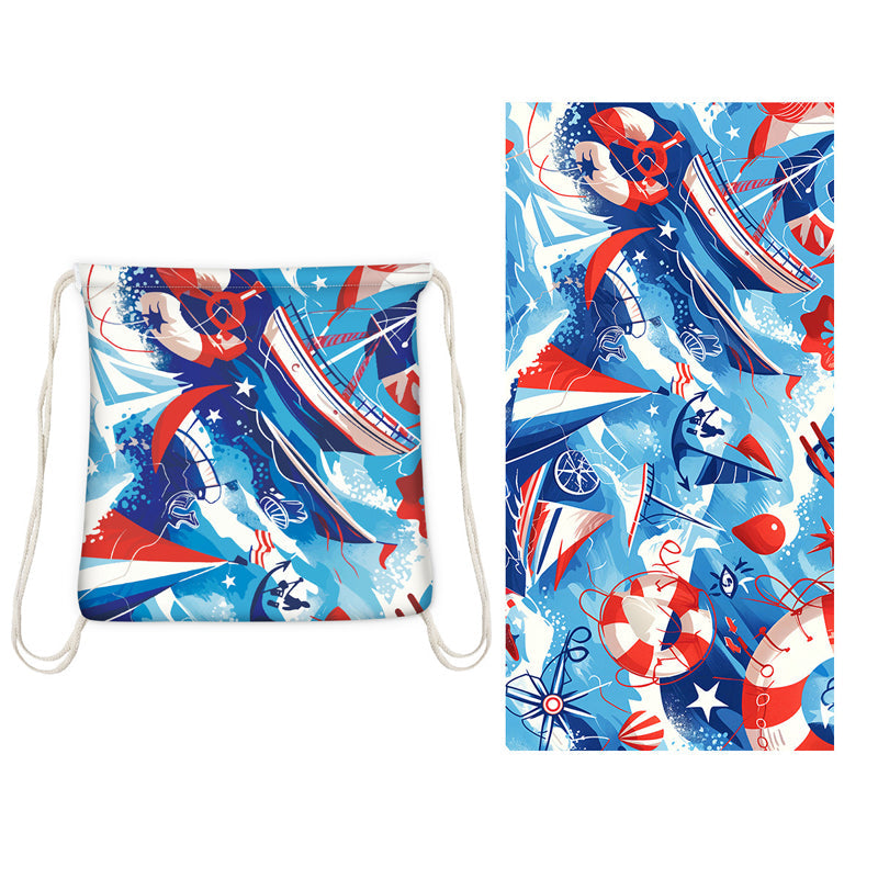 Beach Towel Backpack – 2-in-1 Convertible Design