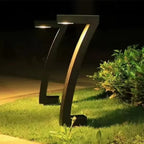 Modern 7-Shape Solar Pathway Lights