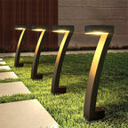 Modern 7-Shape Solar Pathway Lights