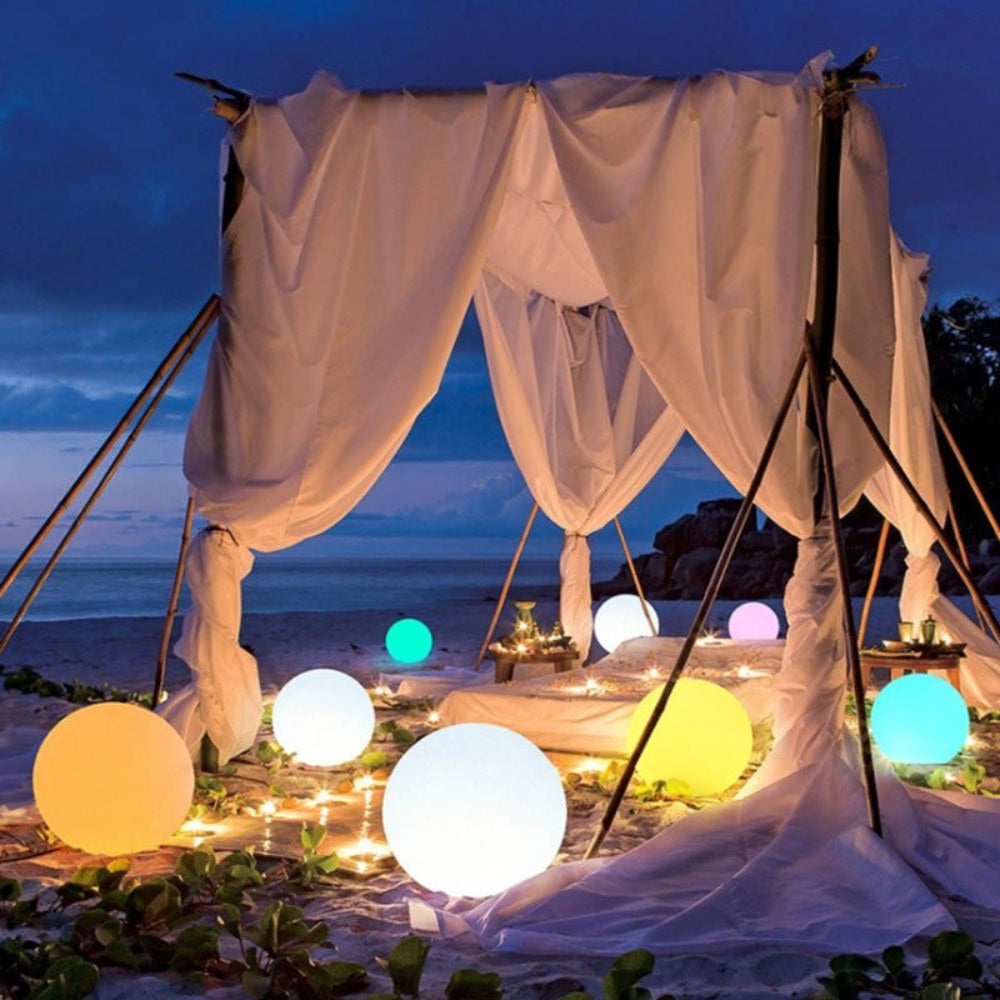 Waterproof LED Globe Lights for Indoor & Outdoor Use