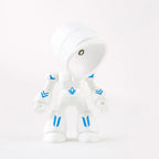 Robot Table Lamp with LED Color Changing Light Robot White